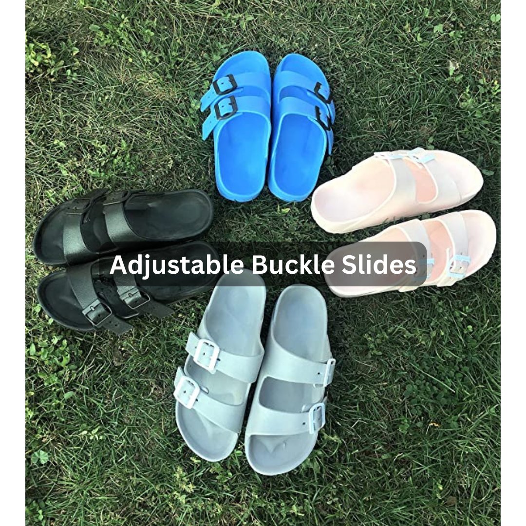 Slip-On EVA Adjustable Buckle Slides