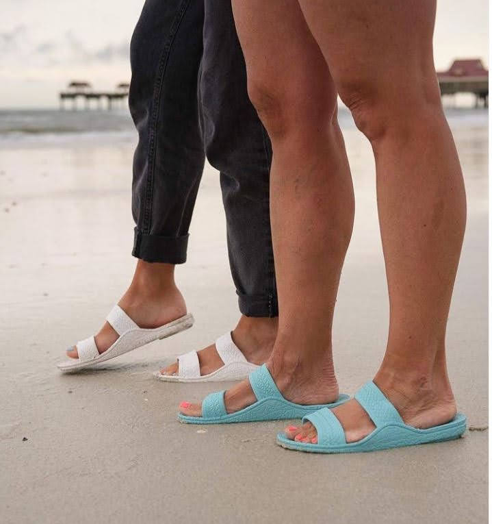 J-Slips Pastel Women's Slide Hawaiian Sandals