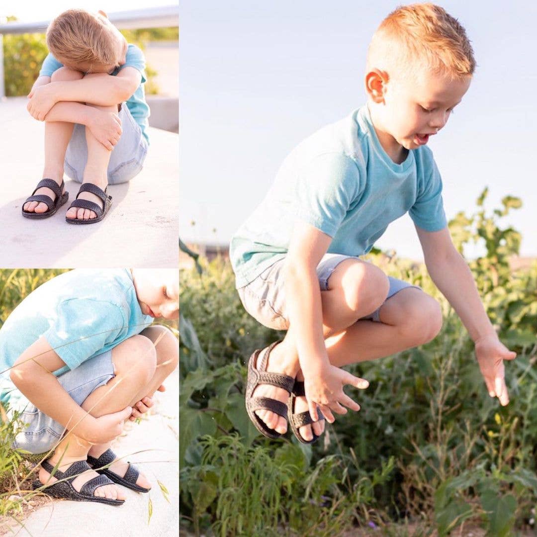 J-Slips Hawaiian🌴Toddler Kids Sandals in Classic Colors w/ Back Strap 🌊