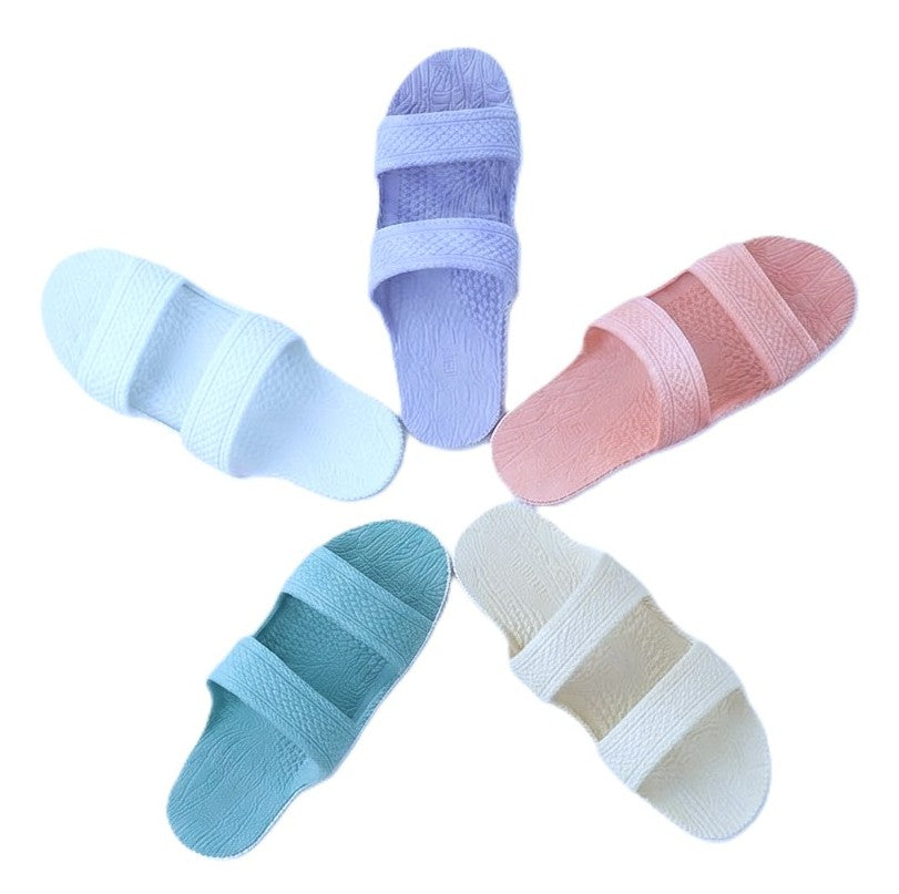 J-Slips Hawaiian Girls Sandals – Lightweight, Comfortable Slip-On Beach Slides in Fun Pastel Colors