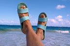 J-Slips Pastel Women's Slide Hawaiian Sandals