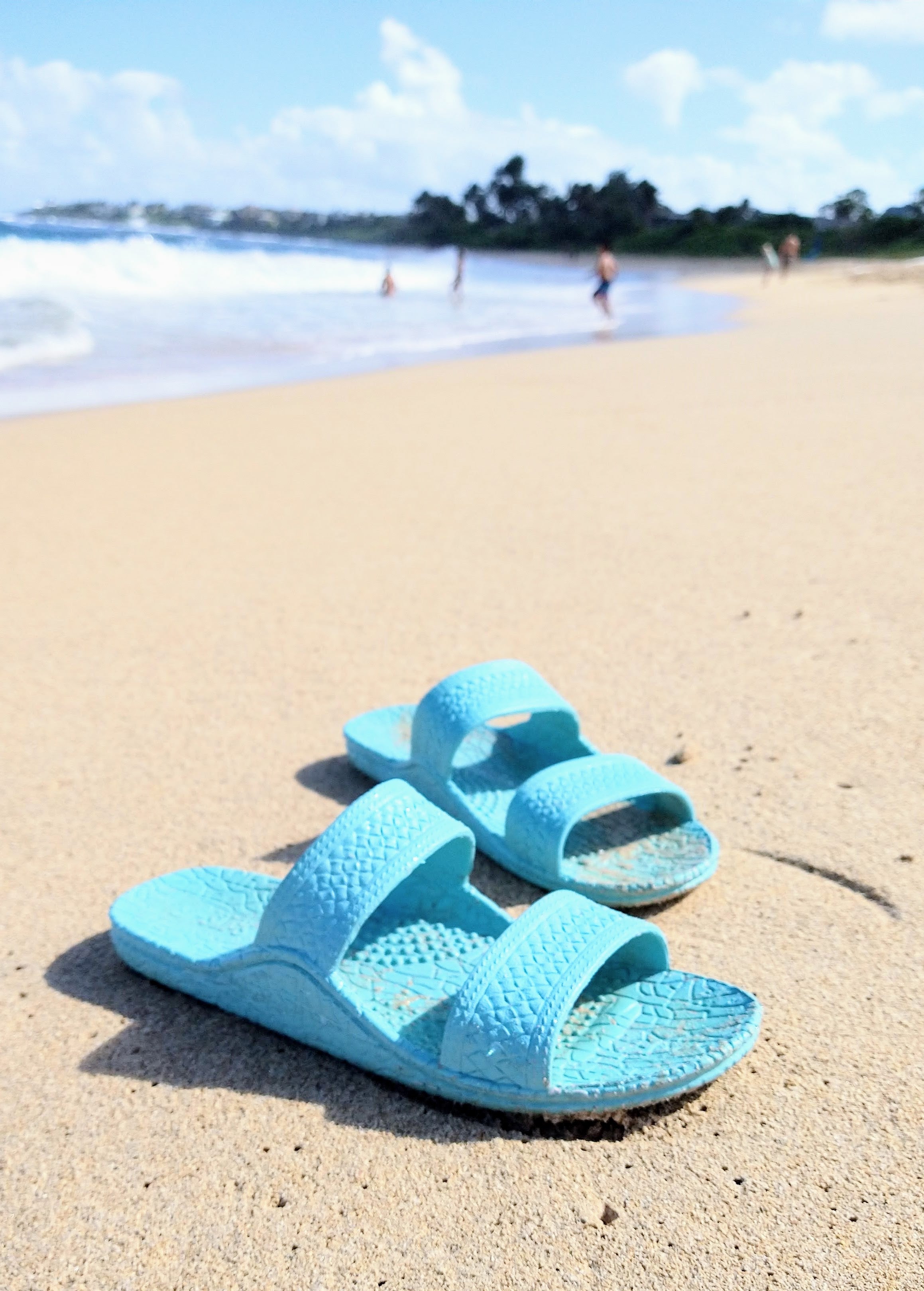 J-Slips Pastel Women's Slide Hawaiian Sandals