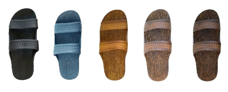 J Slips Hawaii Classic Double Strap Slide Jesus Sandals Comfortable Everyday Beach Sandals