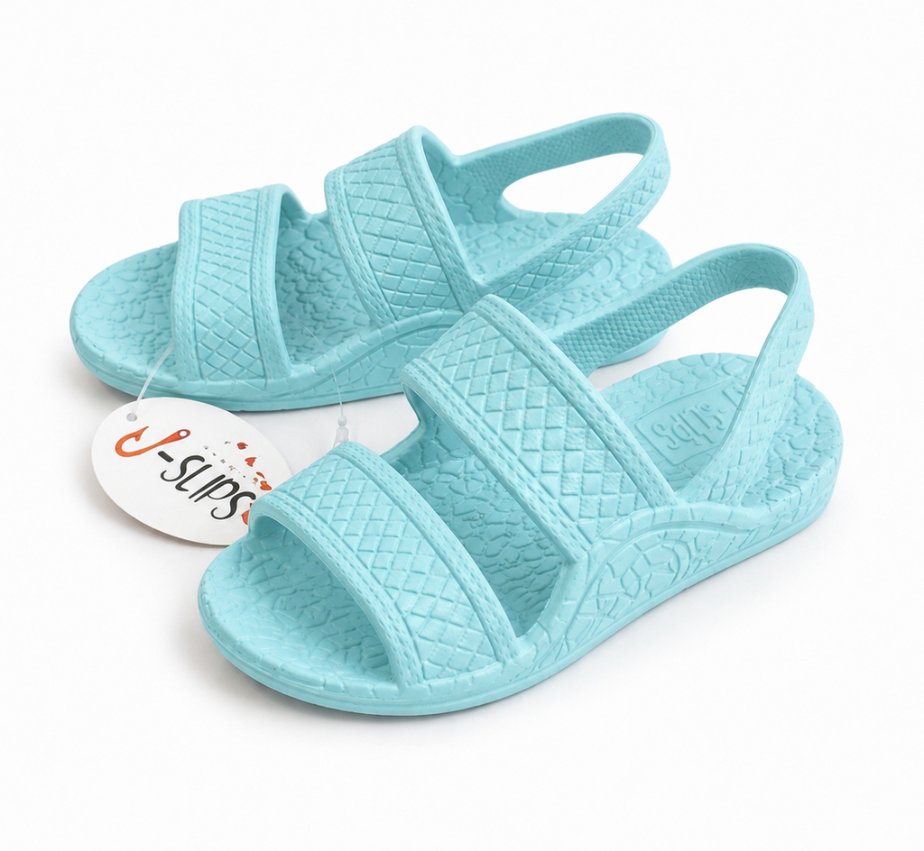 J-Slips Hawaiian Toddler Sandals Pastel w/ Back Strap ✨