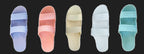 J-Slips Hawaiian Girls Sandals – Lightweight, Comfortable Slip-On Beach Slides in Fun Pastel Colors