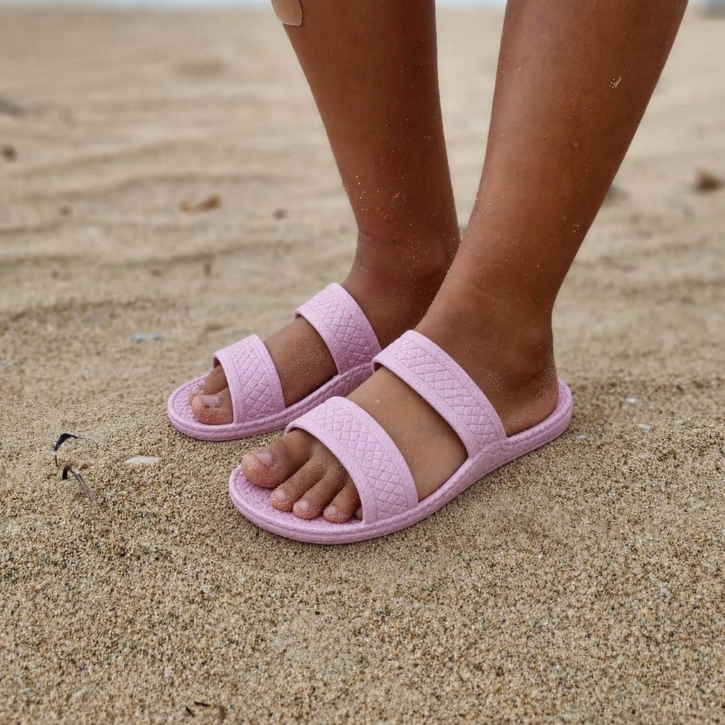 J-Slips Hawaiian Toddler Girls Sandals Pastel w/ Back Strap ✨