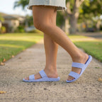 J-Slips Hawaiian Double Strap Slide Sandals for Women and Men