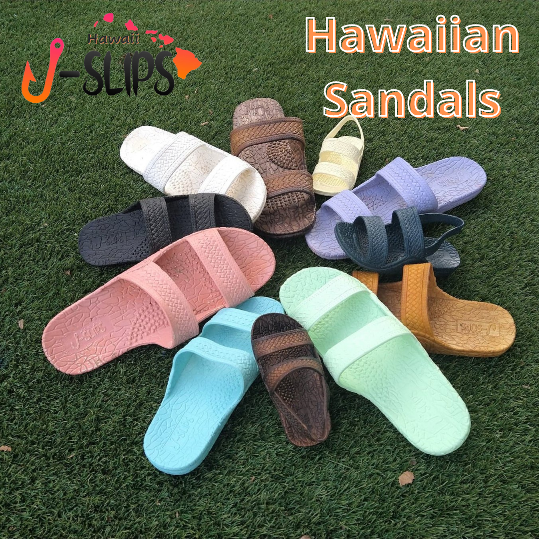J Slips Hawaii Classic Flip-Flops – Comfortable Everyday Beach Sandals Main image