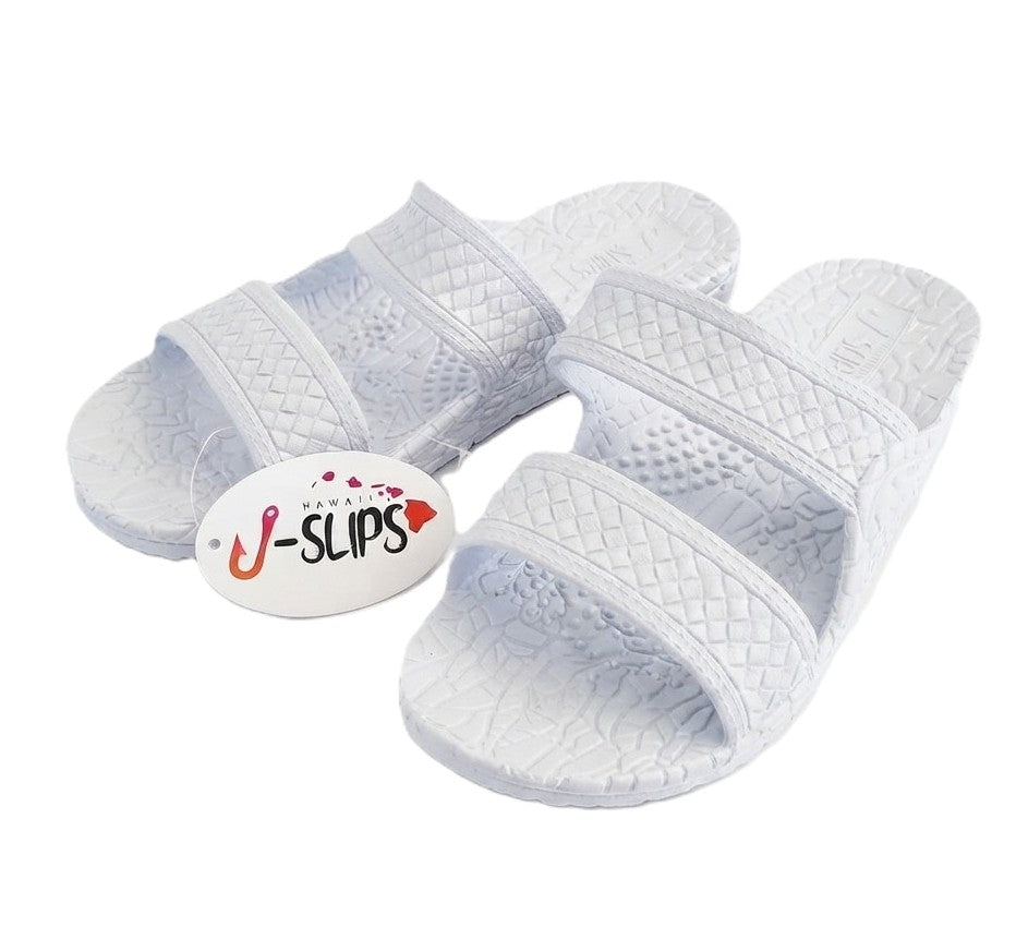 J-Slips Hawaiian Girls Sandals – Lightweight, Comfortable Slip-On Beach Slides in Fun Pastel Colors