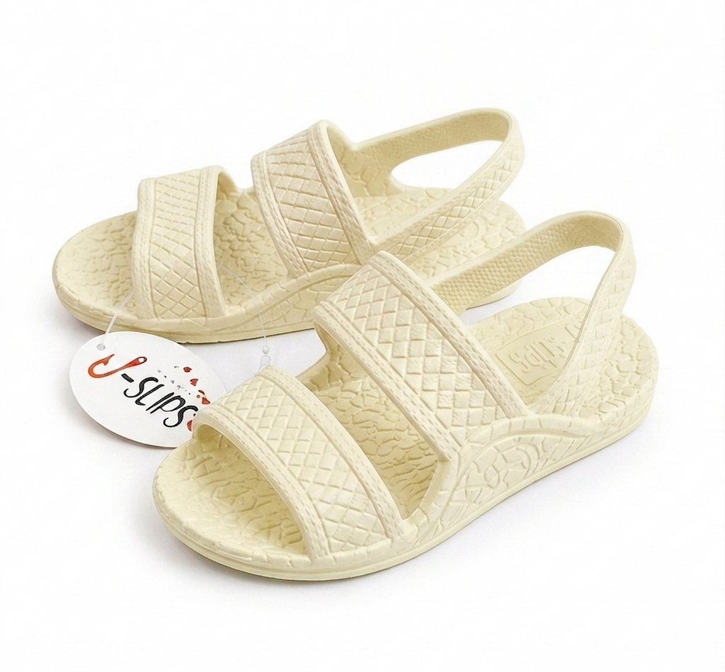 J-Slips Hawaiian Toddler Sandals Pastel w/ Back Strap ✨