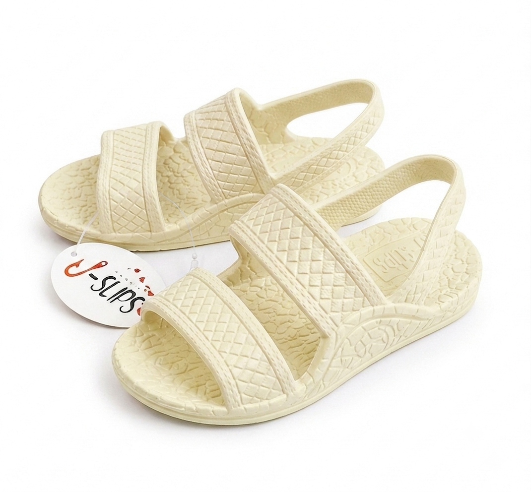 J-Slips Hawaiian Toddler Sandals Pastel w/ Back Strap ✨