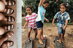 Kid's and Women's Classic J-Slips Hawaiian Jesus Sandals